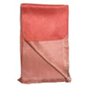 Soft Elegant Pink Reversible Alpaca Wool Fashion Shawl