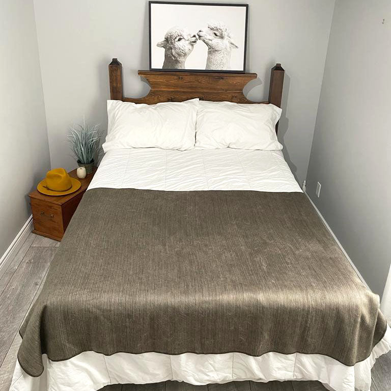 luxury alpaca throw