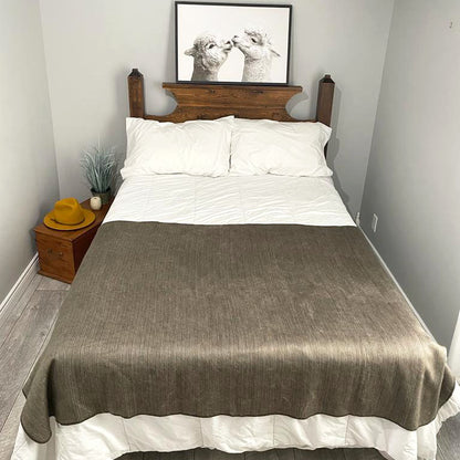 luxury alpaca throw