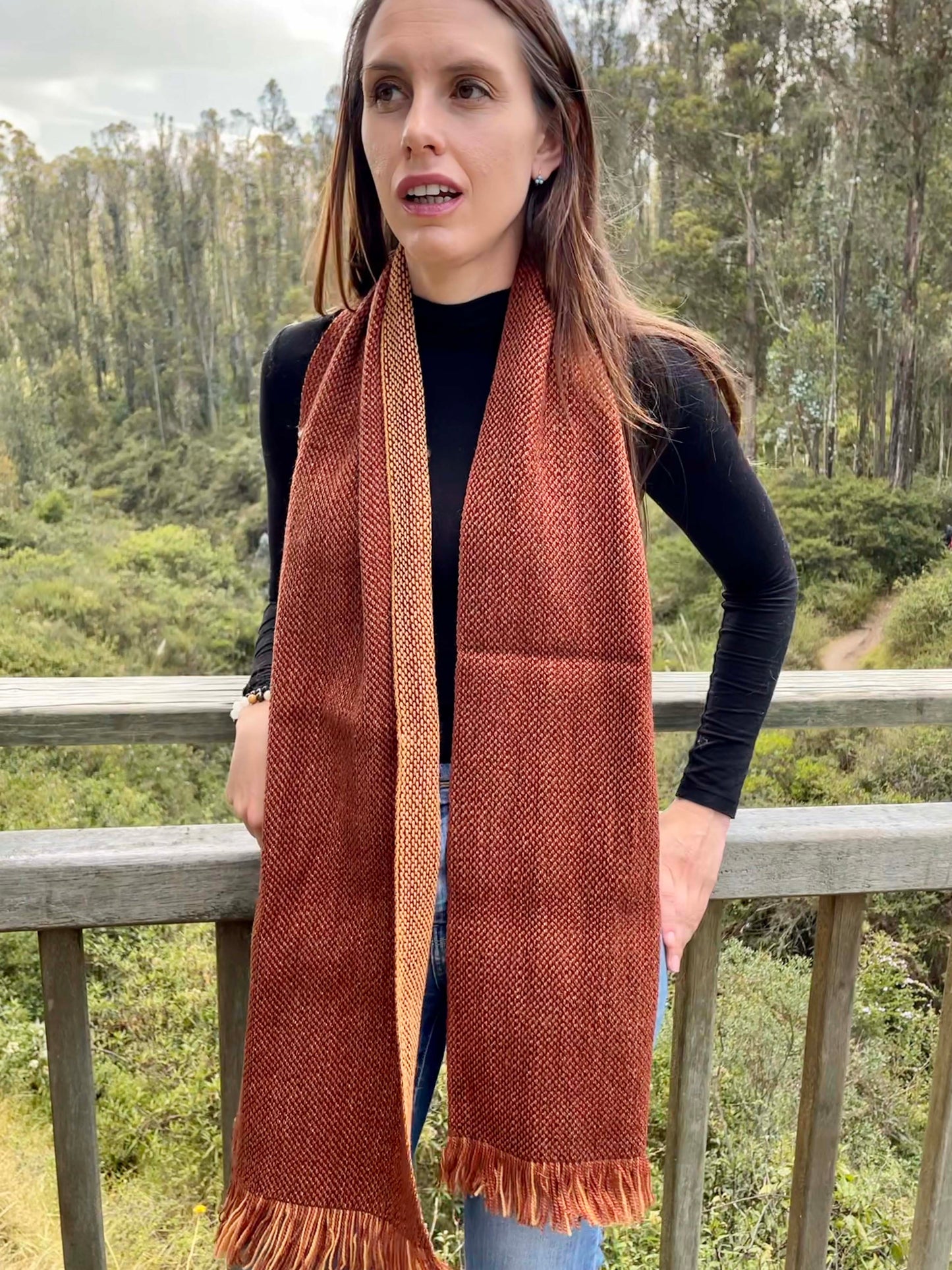 warm artisan scarf