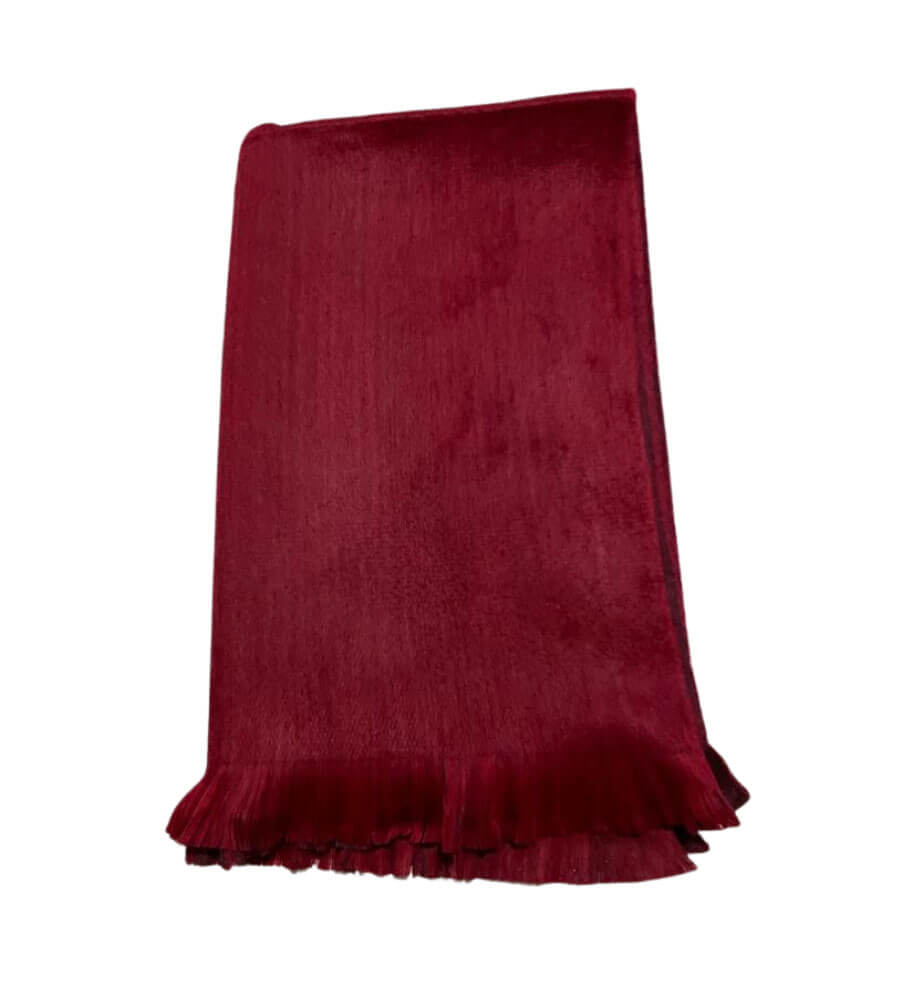 Elegant Rich Red Reversible Alpaca Fiber Shawl Fancy Alpaca elegant-rich-red-reversible-alpaca-fiber-shawl-fancy-alpaca
