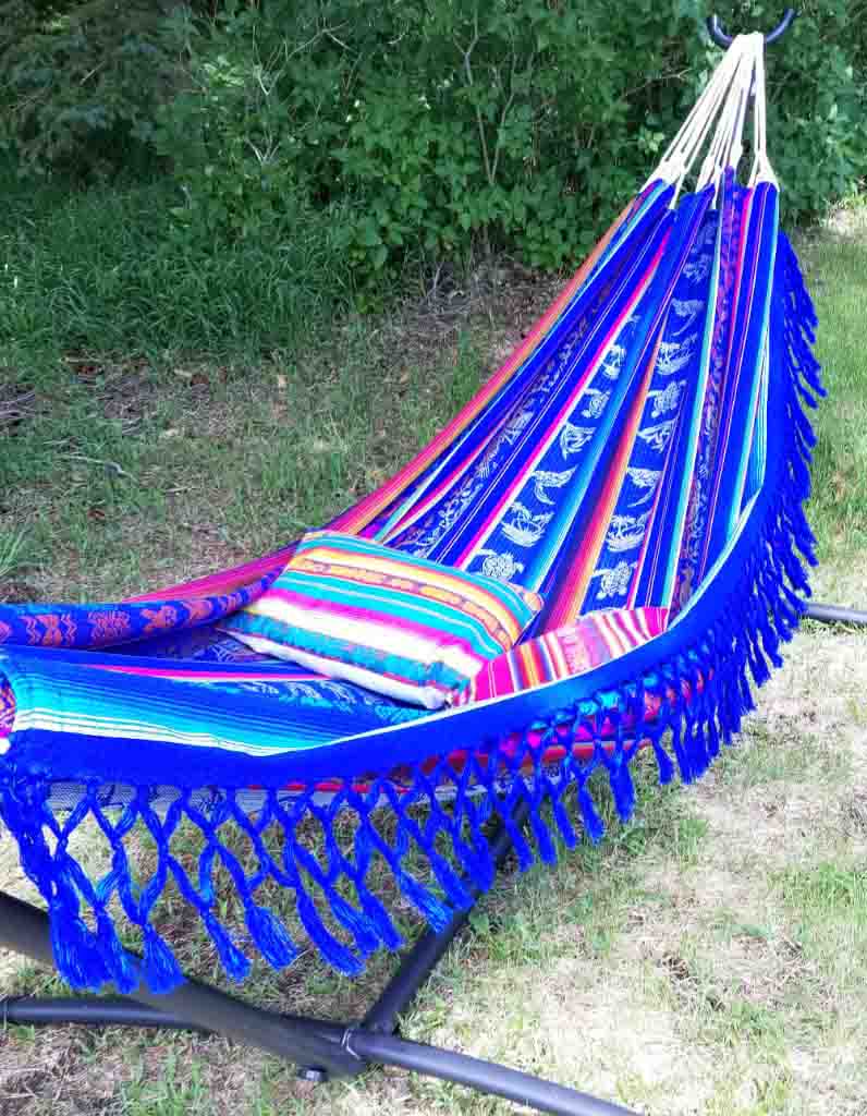 artisan fringe hammock