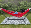 Tropical Tribal Hammock With Fringe | Backyard New Home Gift