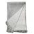 Beautiful Cozy Reversible Grey And White Alpaca Fiber Shawl
