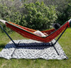 Summer Lifestyles Boho Tribal Ecuadorian Hammock With Fringe
