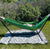 Bright Boho Tribal Green Ecuadorian Hammock For Stand Beach Life