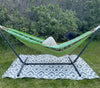 Ecuadorian artisan green hammock