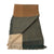 Elegant Soft Striped Natural Tone Reversible Alpaca Fiber Shawl