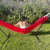 Red Ethnic Hammock With Tassels 