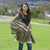 Thick Cozy Stylish Ecuadorian Alpaca Fiber Shawl Wrap