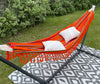 Portable Bright Boho Hammock | Tribal Tassel Hammock
