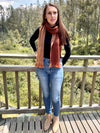 artisan Ecuadorian wool scarf