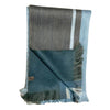 blue reversible alpaca wrap