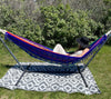bohemian zen backyard hammock
