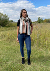 boho alpacafur scarf