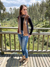 boho chic wool scarf