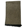 cozy brown alpaca wool scarf
