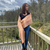cozy chic reversible alpaca scarf