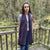 cozy long alpaca fiber scarf