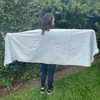 cozy soft alpaca fiber shawl
