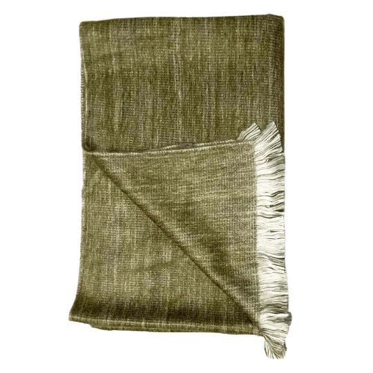 Thick Cozy Stylish Ecuadorian Alpaca Fiber Shawl Wrap