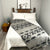 grey reversible alpaca fur blanket