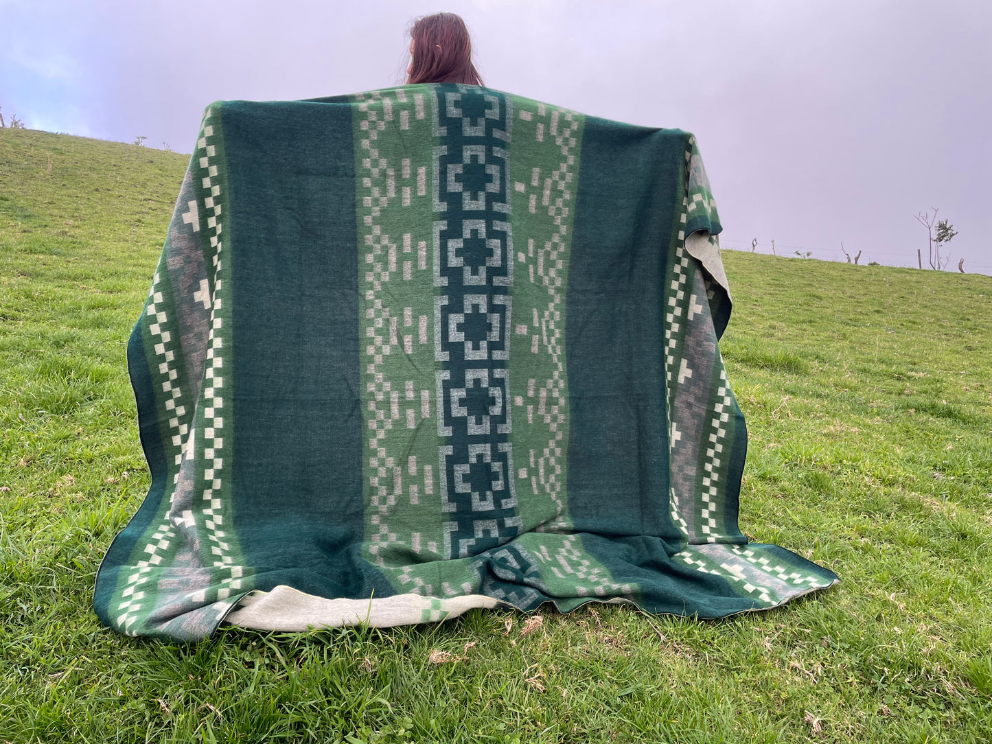 reversible alpaca blanket, alpaca accessories, thick wool blanket