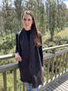 knitted artisan wool scarf