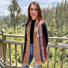luxury two sided wool scarf