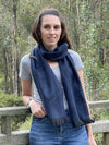 luxury winter alpaca scarf