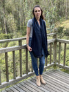 luxury winter alpaca scarf