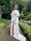 mother of the bride alpaca wedding shawl