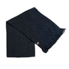 natural brown wool knitted scarf