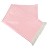 pastel pink alpaca fiber shawl