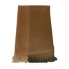 pretty brown alpaca fiber shawl