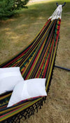 rasta bohemian hammock