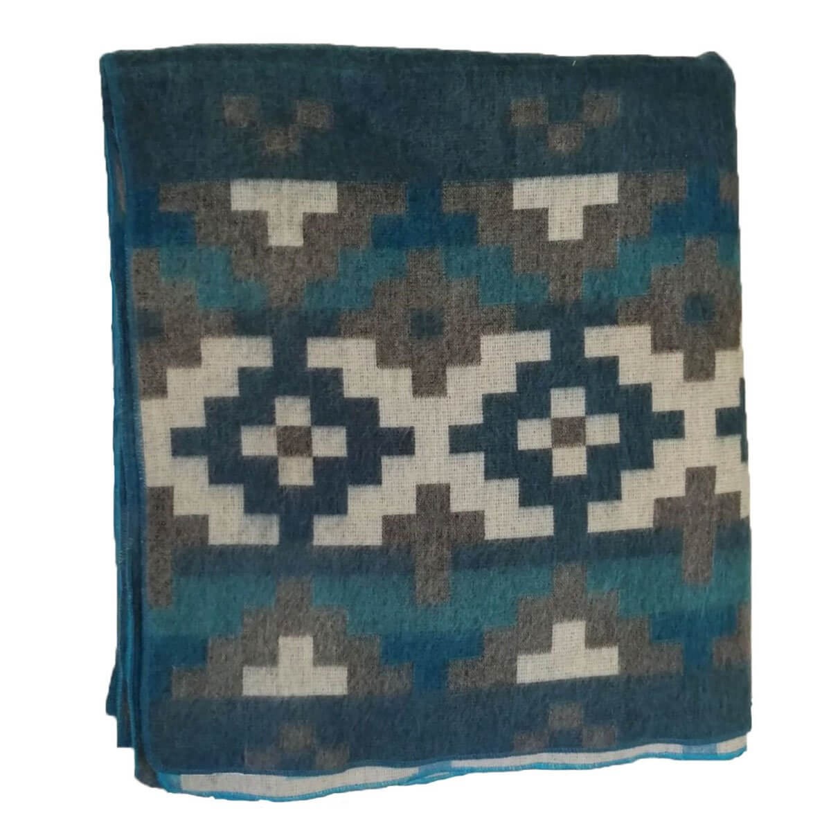 tribal alpaca wool blanket