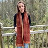 unique reversible wool scarf
