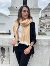 versatile soft alpaca wool oversized scarf